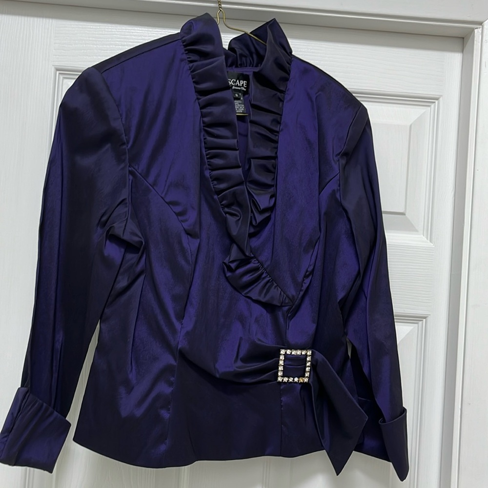 Purple Dressy Top
